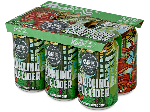 KeelClip™ Clip-Style Multipack Folding Carton for Cans