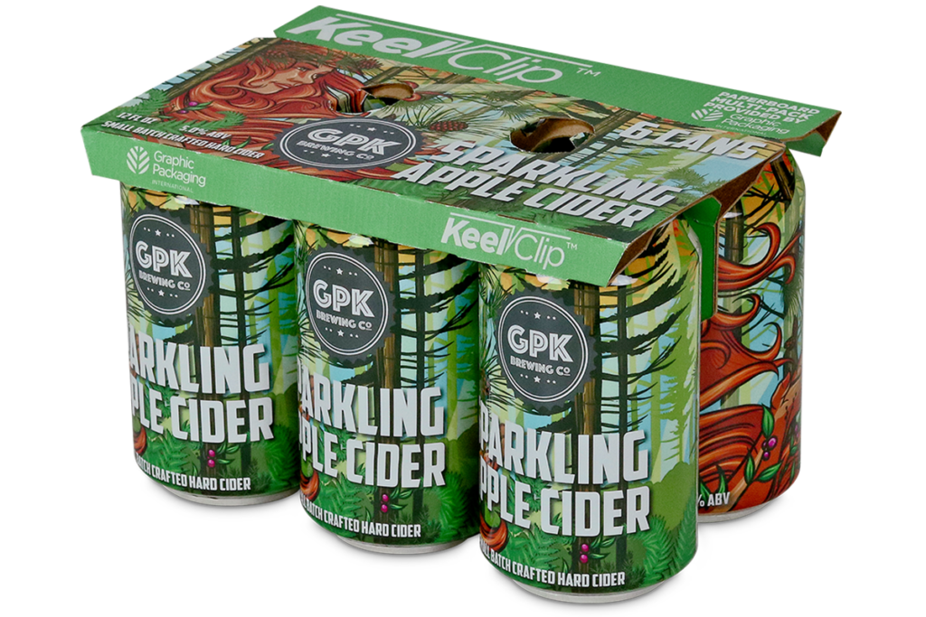 KeelClip™ Clip-Style Multipack Folding Carton for Cans