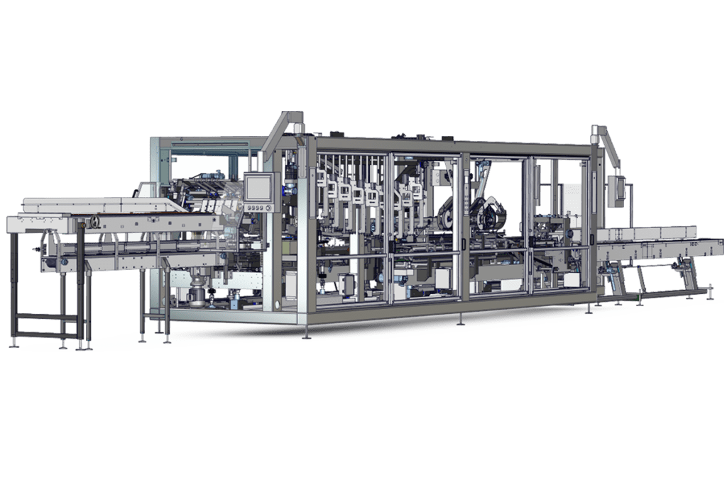 AutoMaxx™ Wrap and Basket Carrier Multipack Machine for Cans and Bottles