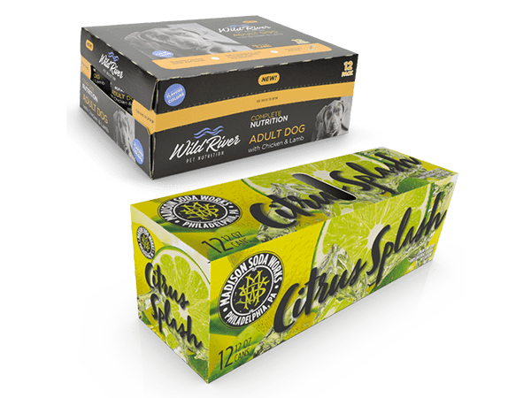 Fully Enclosed Multipack Folding Cartons for Food and Beverage