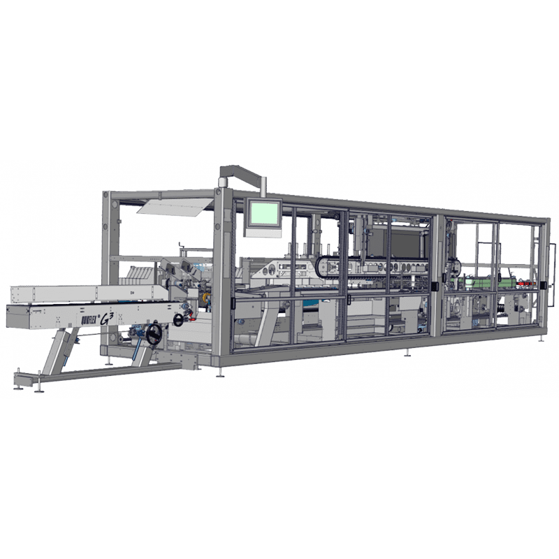 QuikFlex™ 2100G3 Fully Enclosed Multipack Machine for Cans and Bottles