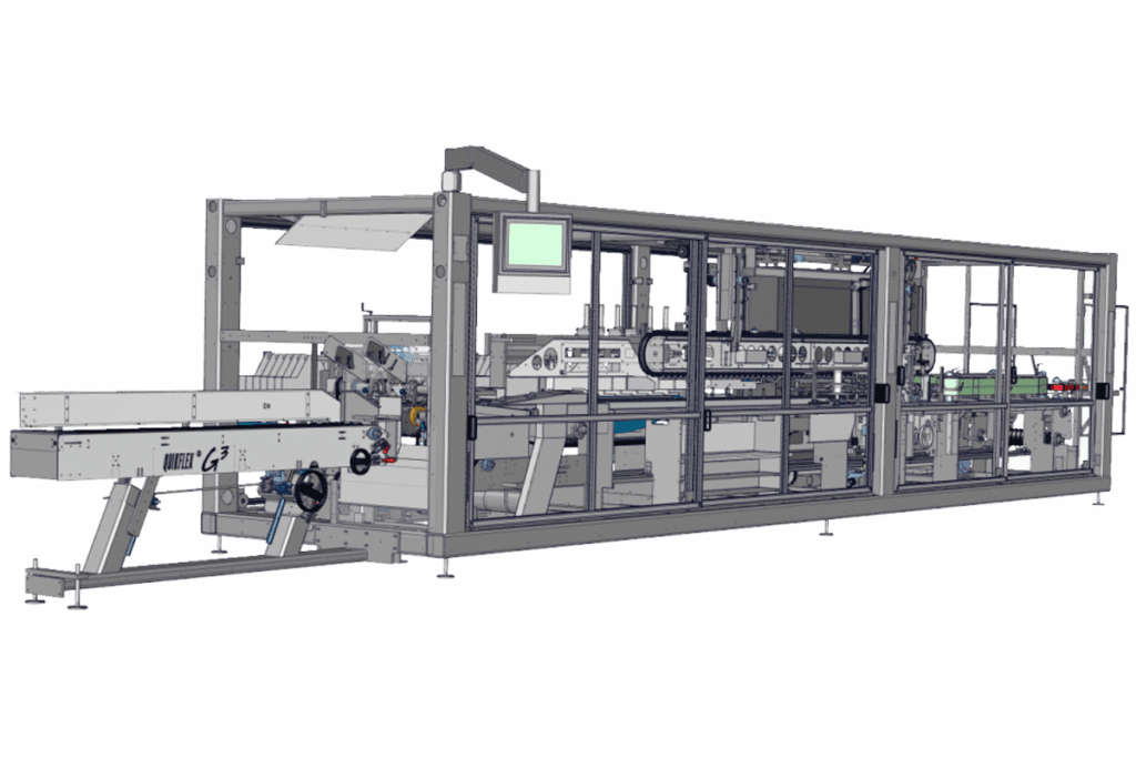 QuikFlex™ 2100G3 Fully Enclosed Multipack Machine for Cans and Bottles