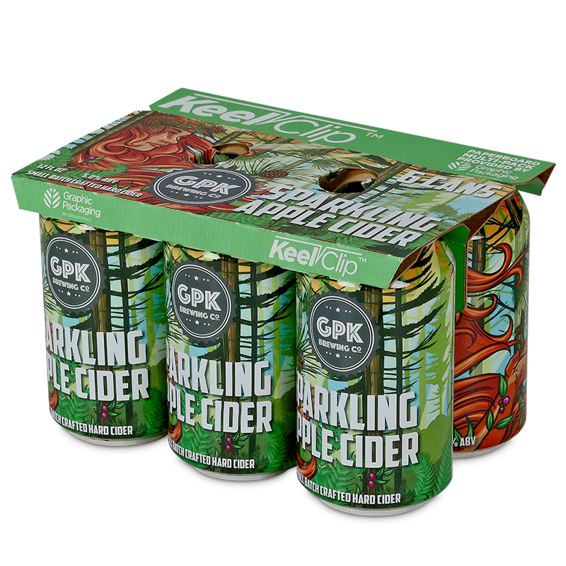 KeelClip™ Clip-Style Multipack Folding Carton for Cans