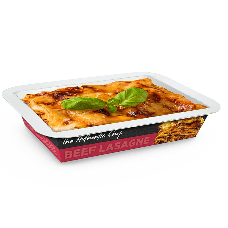 PaperSeal™ Cook Tray for Oven and Microwave-Ready Meals