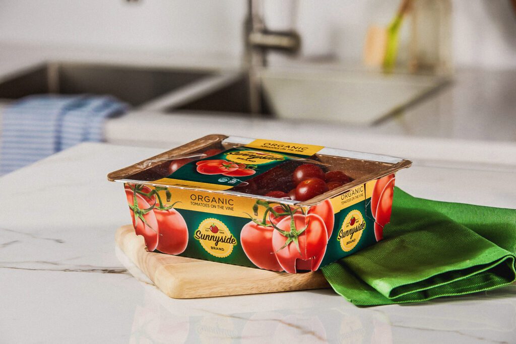 ProducePack™ Punnet Paperboard Top-Sealed Produce Packaging