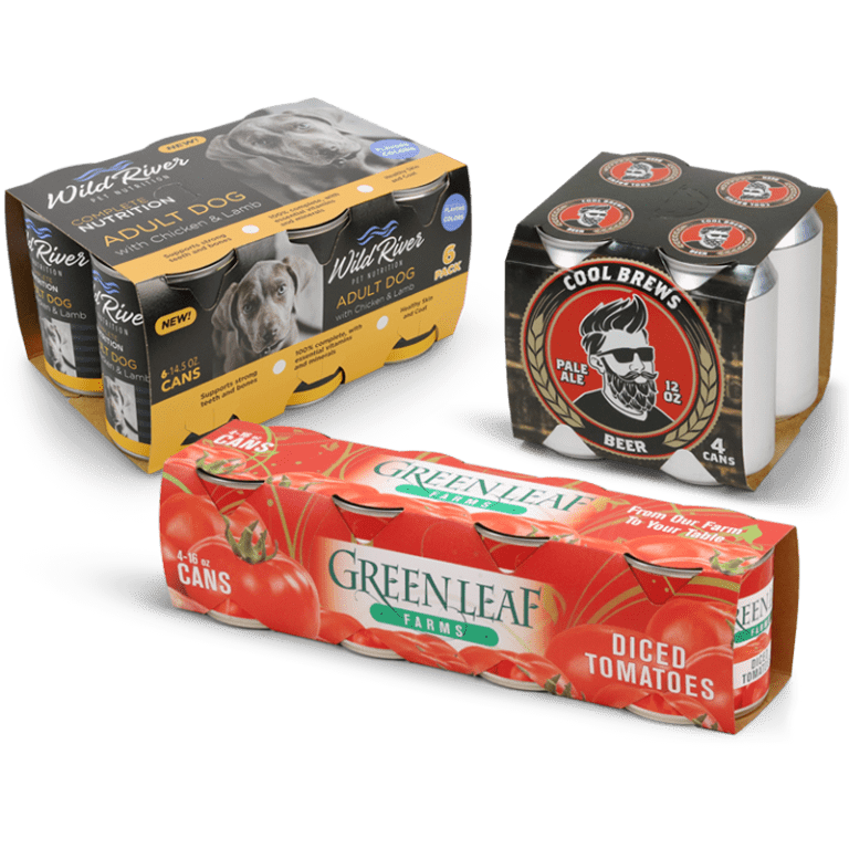 AutoMaxx™ Wrap and Basket Carrier Multipack Machine for Cans and Bottles