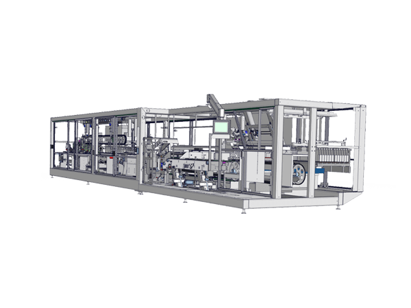 QuikFlex™ TSG3 Fully Enclosed Double-Tier Multipack Machine for Cans and Bottles