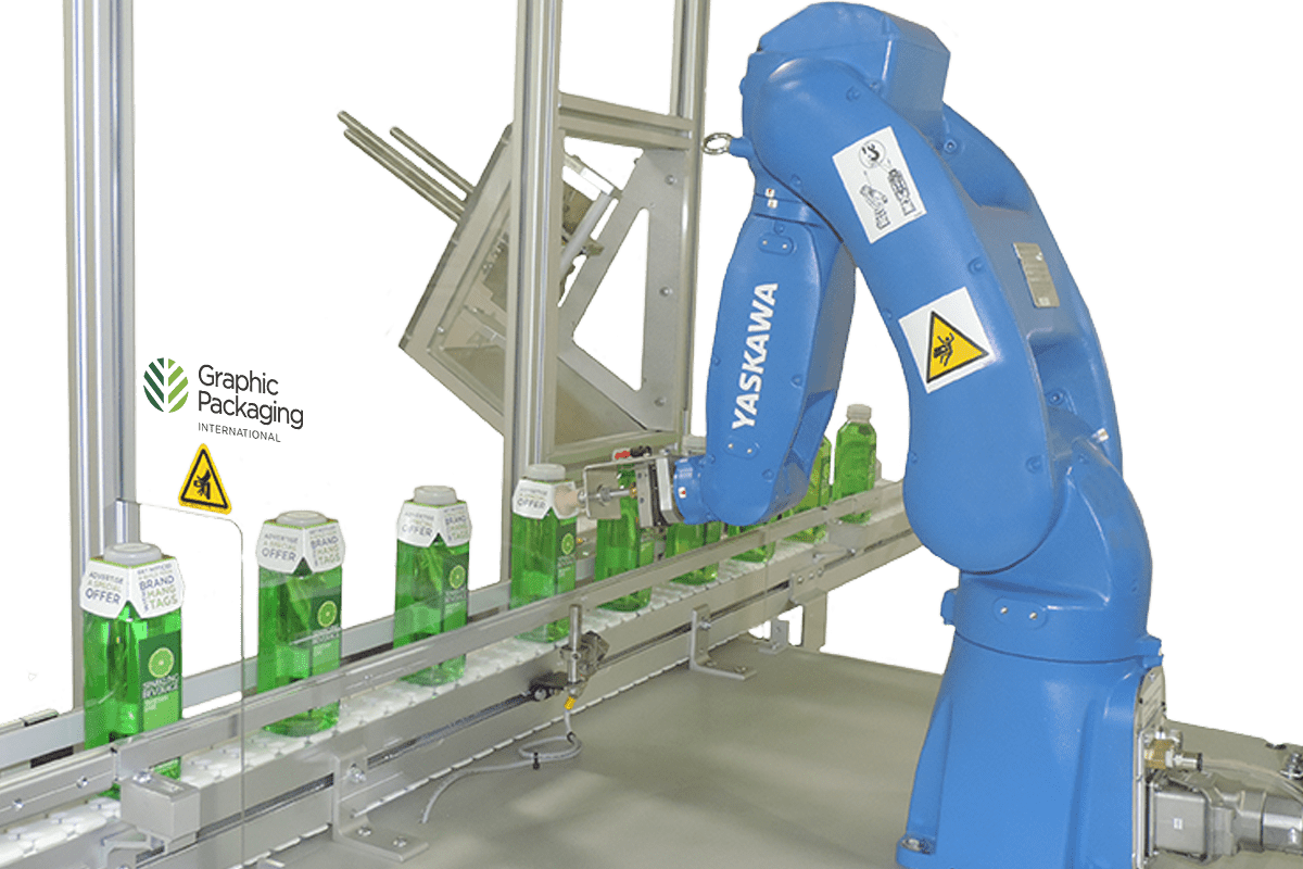 Robotic Hang Tag Applicator Machine
