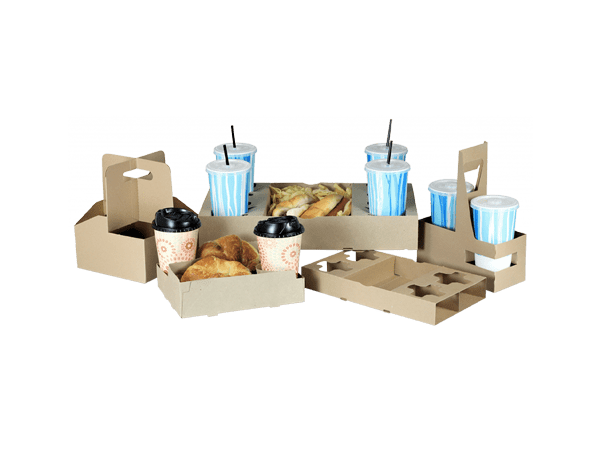 Ideal for entertainment facilities and available in two sizes, carryout trays and cup carriers provide a quick and convenient way to serve customers.