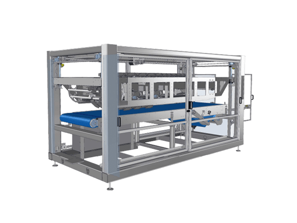 PackFlow is a turn divide machinery system with touchless changeover that can handle challenging pack formats at higher speeds, reduce slippage on clip packs, and more.