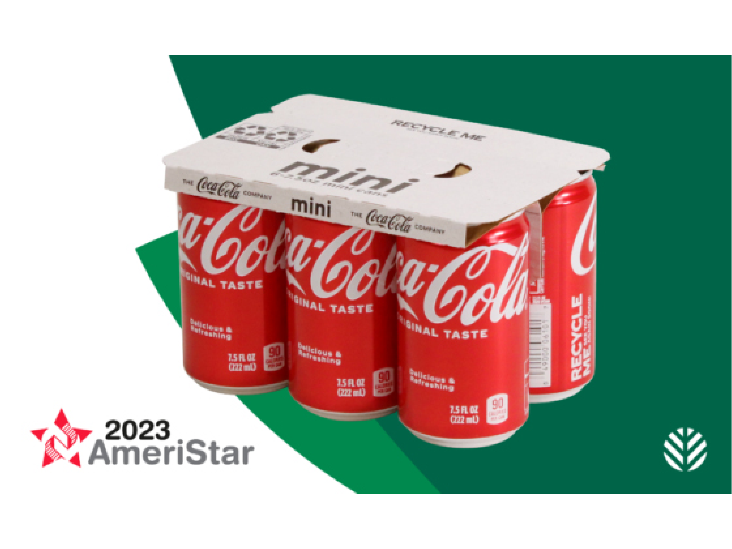 Institute of Packaging Professionals's AmeriStar Award has been announced for our partnership with Liberty Coca-Cola Beverages.