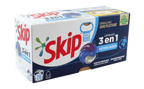 Unilever - Skip Launches Next Generation Laundry Capsule Designed To Help Decarbonize Laundry, Save Energy and Cut Plastic Packaging