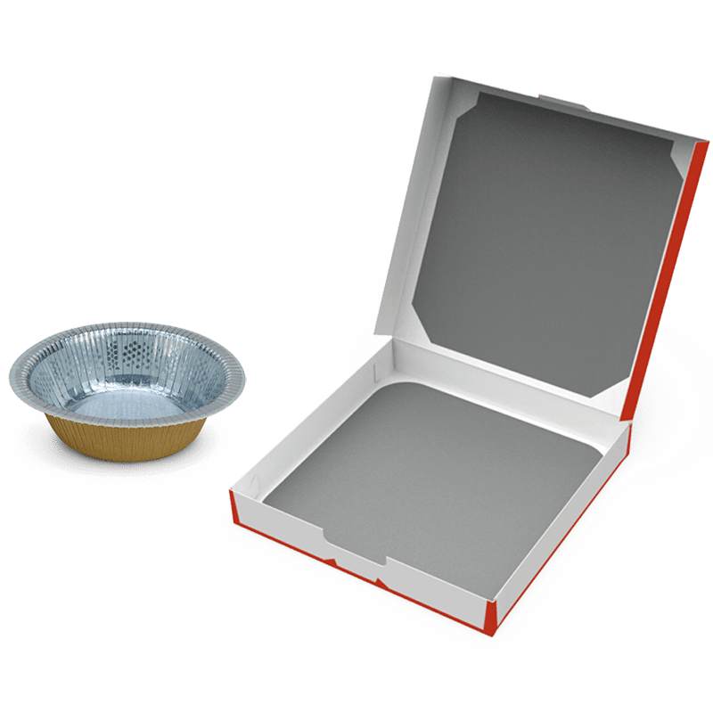 Ideal for crisping and browning snacks, pizzas, and pies, our susceptor cartons, trays and bowls are ideal for your frozen food applications and ready meals.