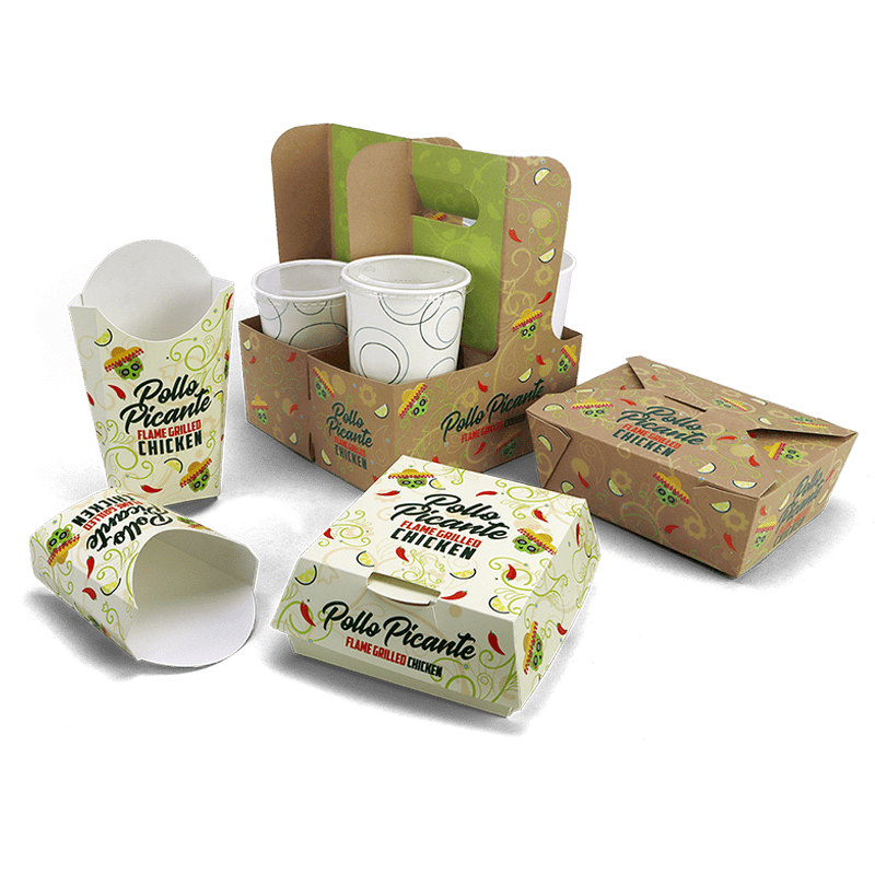 Takeout Containers, Boxes, and Pails Foodservice Packaging