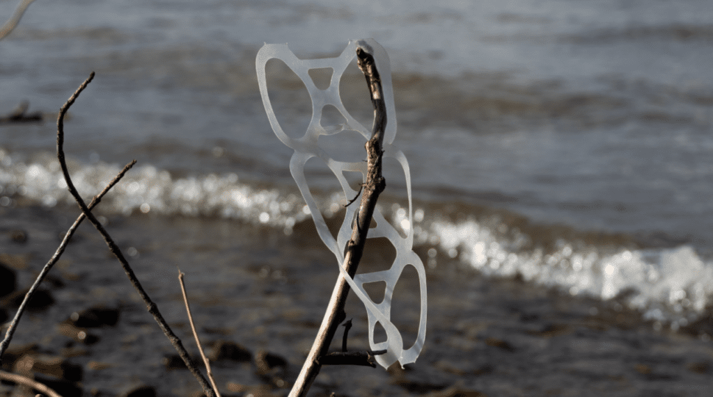 Image of plastic in ocean