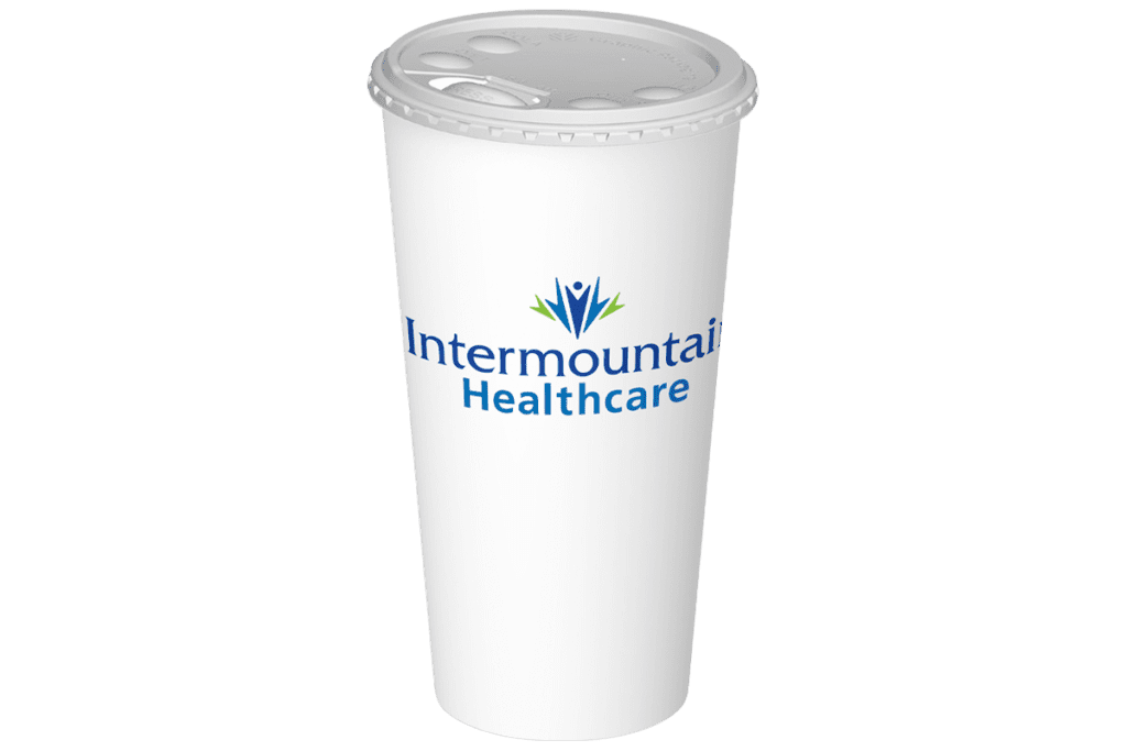 Intermountain Healthcare cold cups