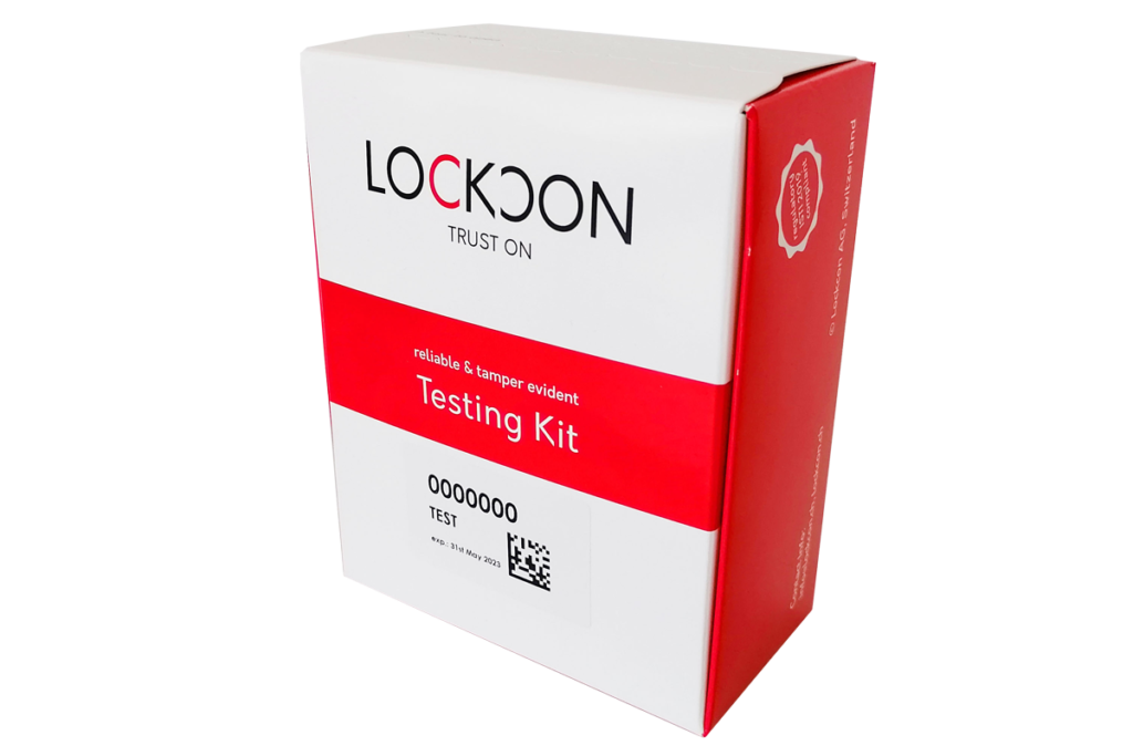 Lockcon Secures Testing Kits With Tamper-Evident Box From Graphic Packaging