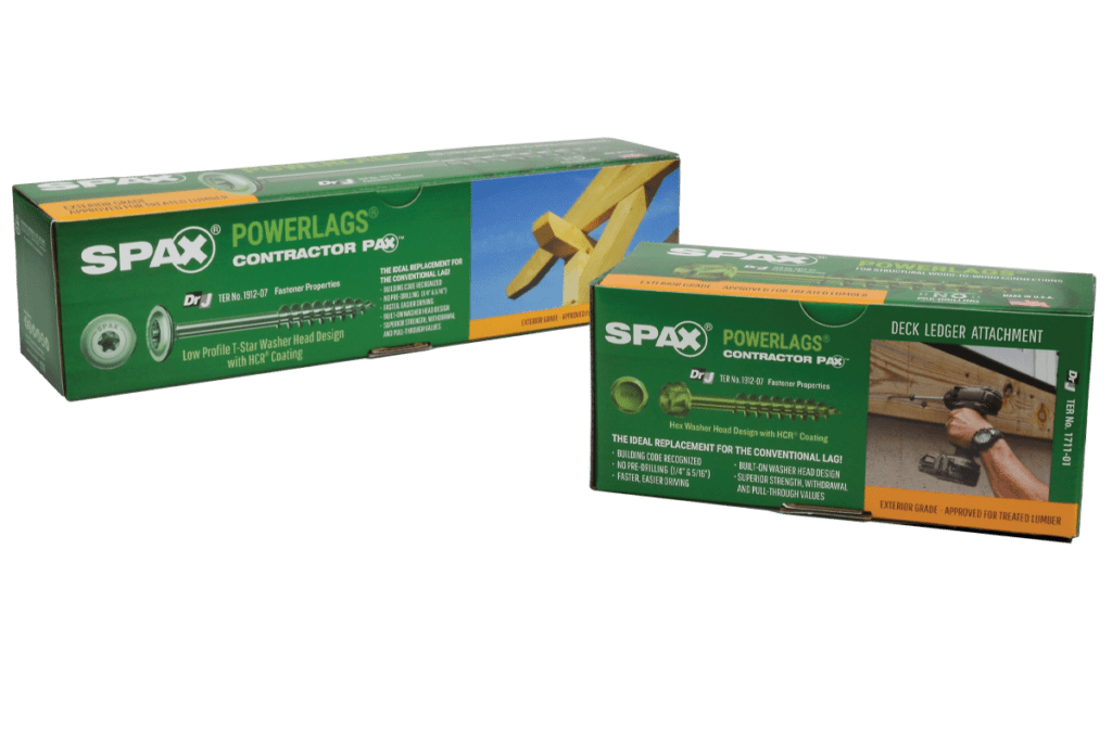 Sleek Yet Functional Packaging Upgrade For SPAX PowerLag® Fasteners