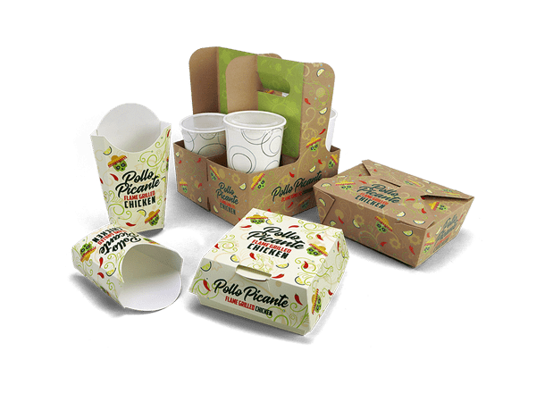 Takeout Containers, Boxes, and Pails Foodservice Packaging