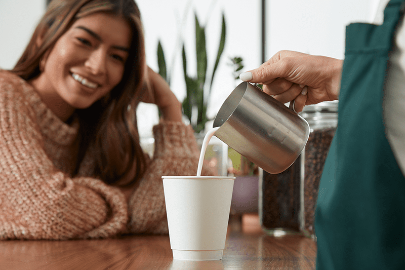 Paper cups show you care about your business