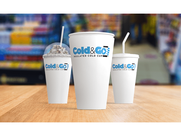 Cold&Go insulated paper cold cup