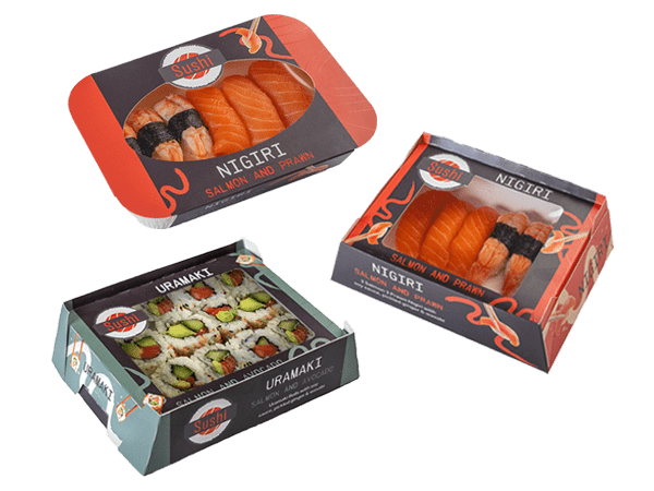 Sushi packaging portfolio