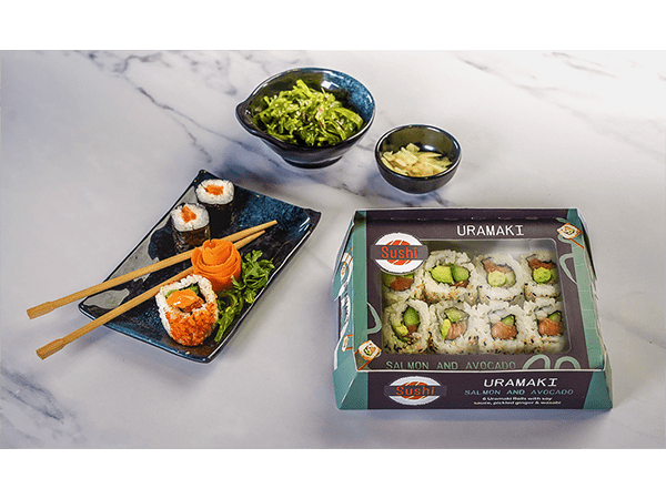 Sushi packaging
