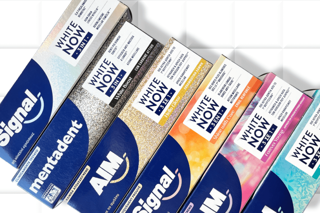 WHITE NOW launch with refreshed packaging