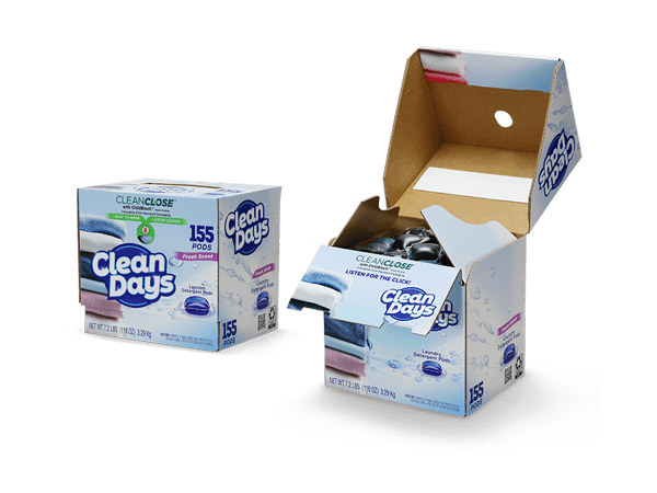 Certified Child-Resistant CleanClose™ Liquid Pod Packaging