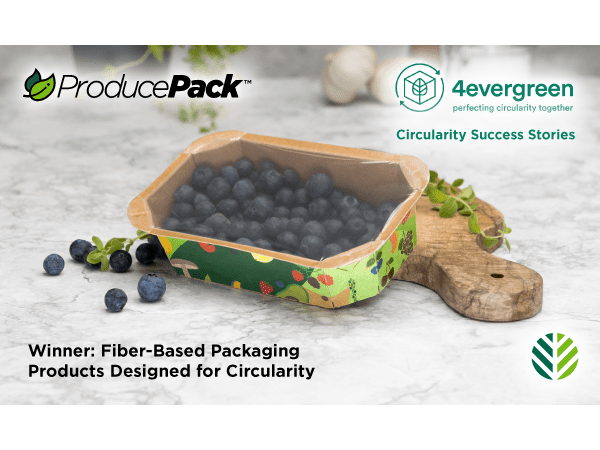ProducePack Punnet tray wins 4evergreen alliance award