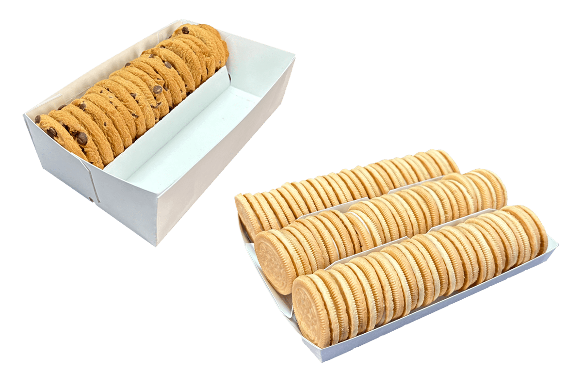 TrayArray™ Cookie and Cracker Paperboard Tray Insert 