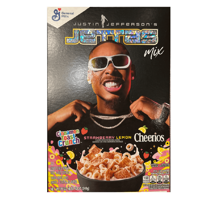 General Mills' Limited Edition Justin Jefferson's Jettas Mix