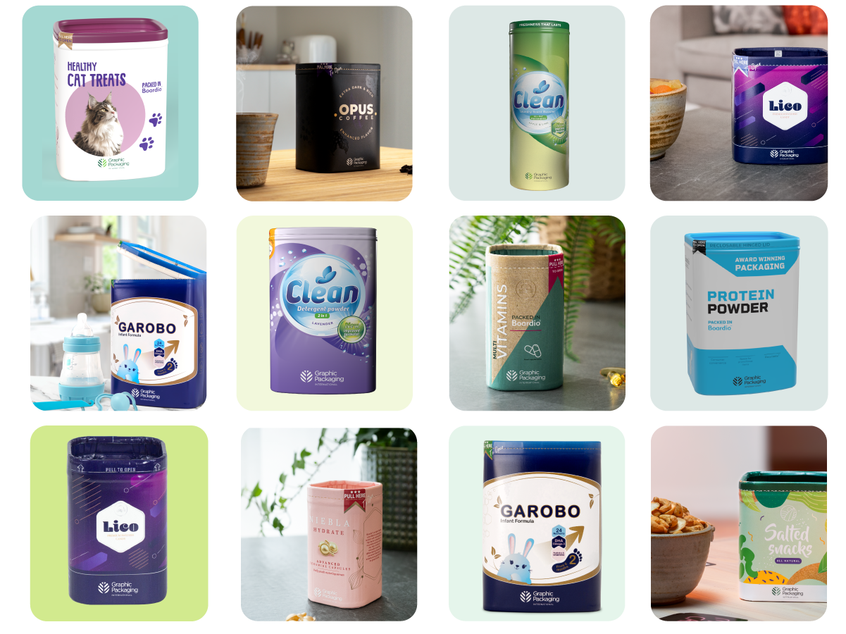 Boardio™ Paperboard Canister