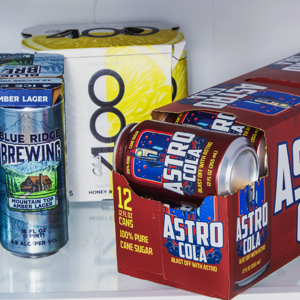 Image shows both large and smaller packs