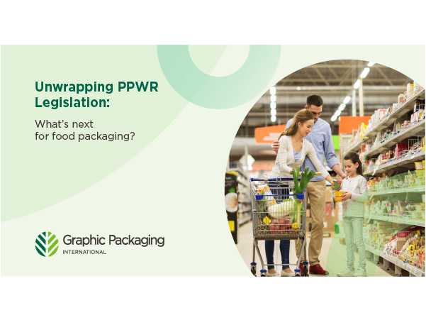Front cover of the PPWR for Food packaging eBook